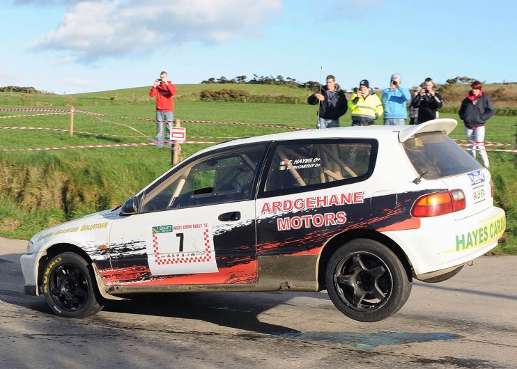 MOTORSPORT: Damien McCarthy was quick to make an impression on rallying Image
