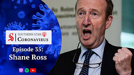 PODCAST: Former Minister Shane Ross on his new book 'In Bed with the Blueshirts' and his relationship with Michael Collins TD Image