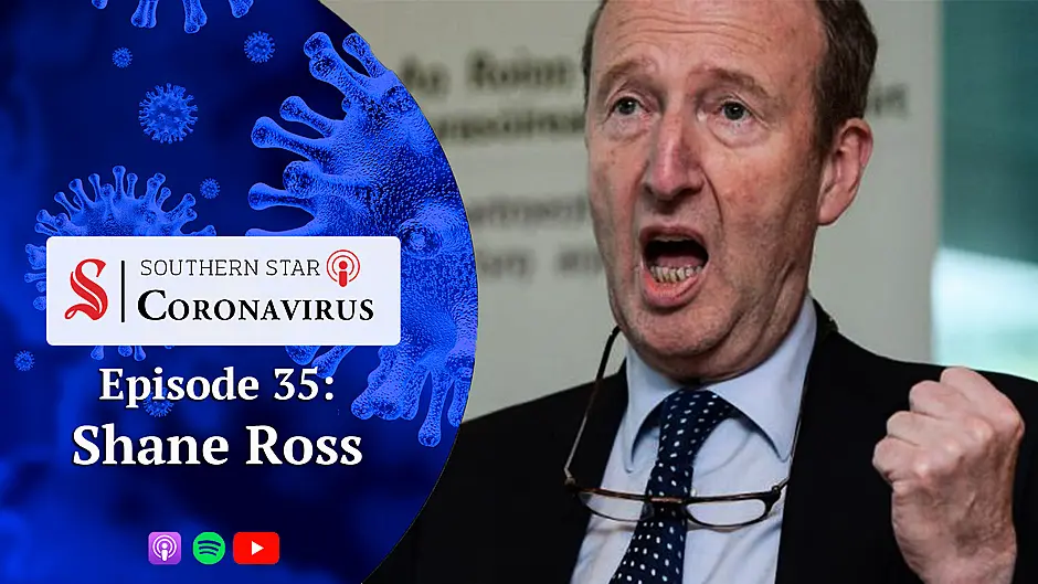 PODCAST: Former Minister Shane Ross on his new book 'In Bed with the Blueshirts' and his relationship with Michael Collins TD Image