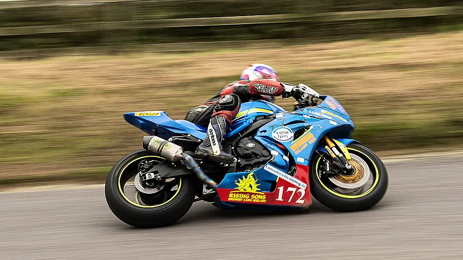 Derek Wilson is carrying on a strong family motorcycle tradition Image