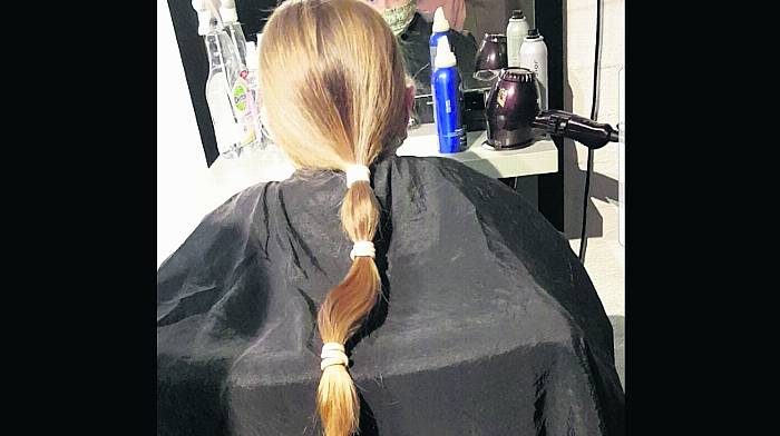 Keeva donates her hair to help sick children Image