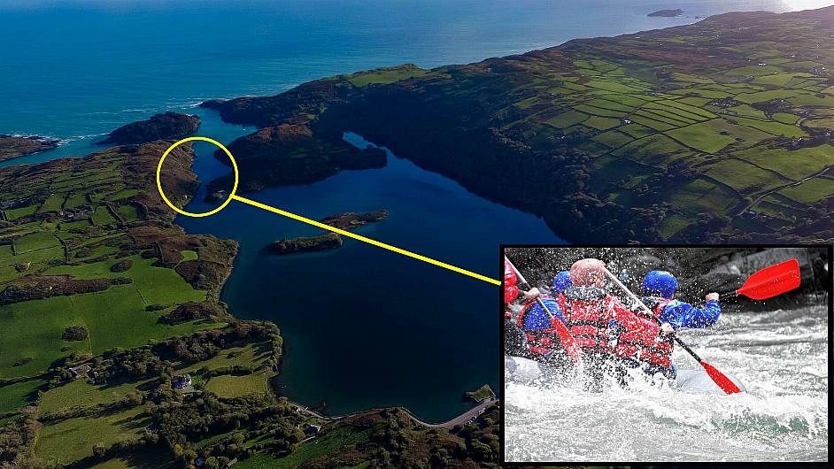 Whitewater rafting plan for Lough Hyne's rapids Image