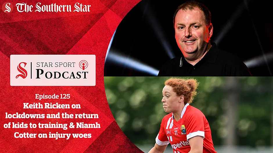 PODCAST: Keith Ricken on life in lockdown and the return of kids to training & Niamh Cotter on injury woes Image