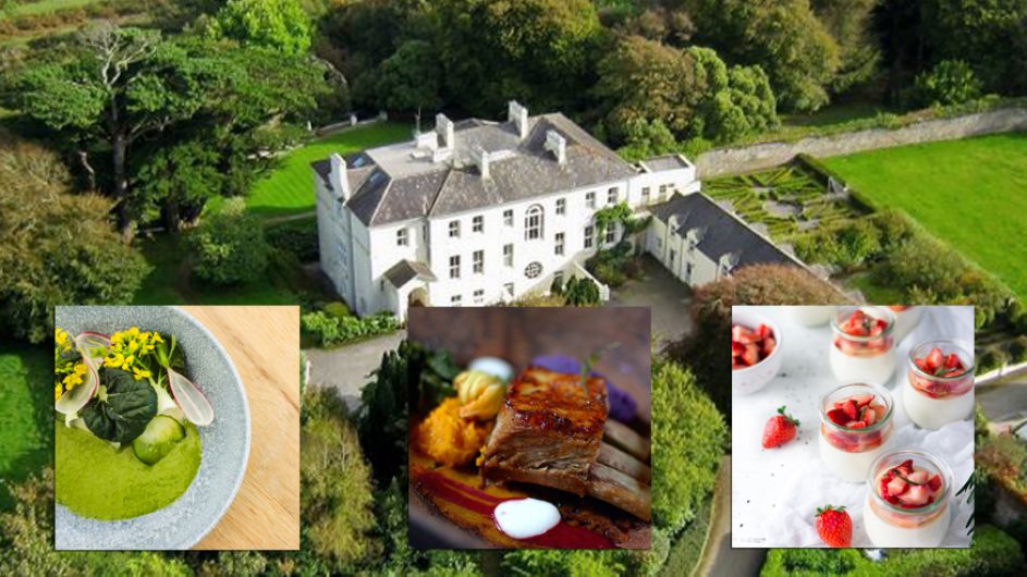 Enjoy a unique dining experience from Garden at Liss Ard Estate Image