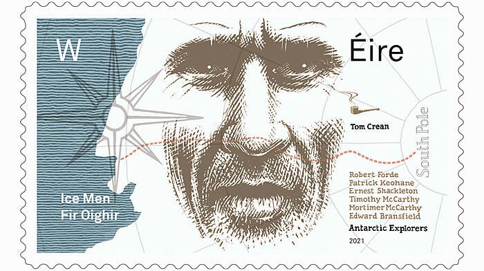 An Post celebrates West Cork’s intrepid Antarctic explorers with new stamps Image