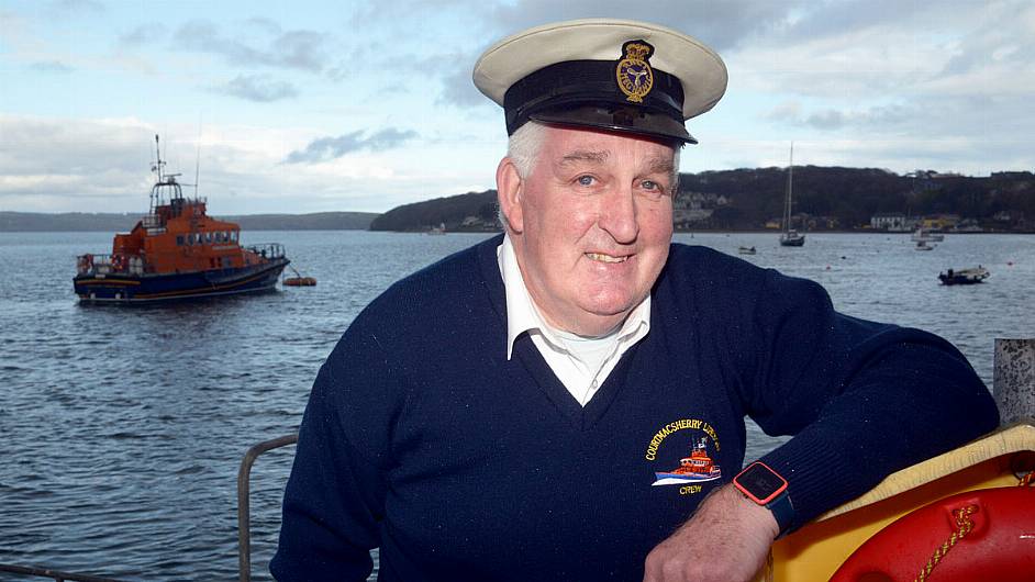 Micheál retires after 44 years service to RNLI Image