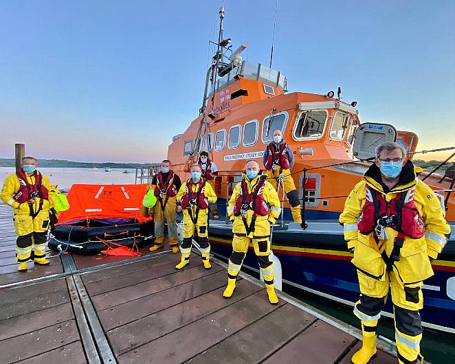 BREAKING: Four fisherman rescued after fishing boat goes on fire Image