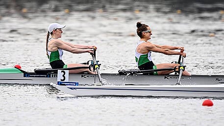 Casey and Cremen finish fifth in women’s lightweight double heat at Olympics Image