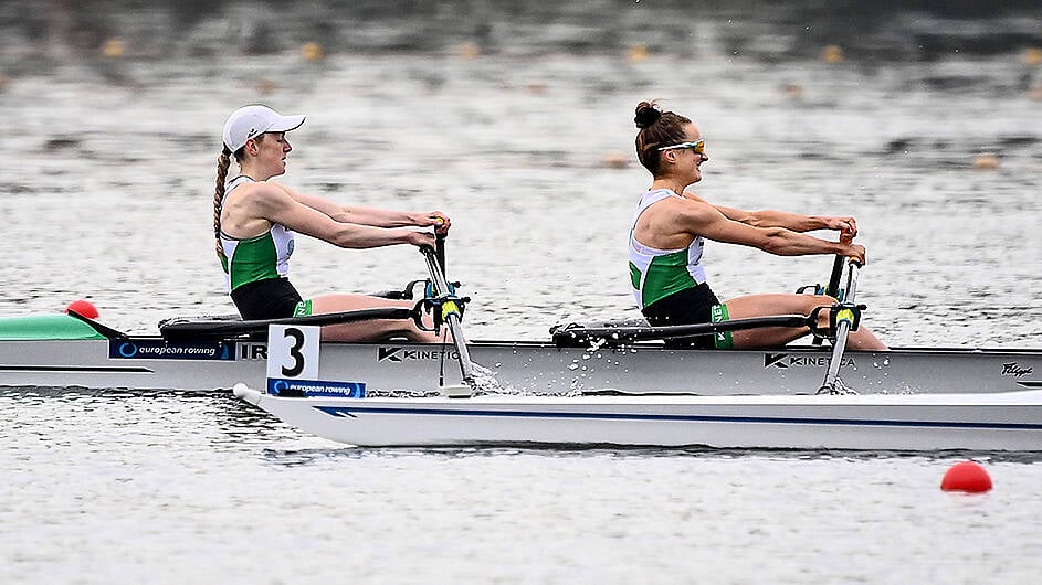 Skibbereen rower Aoife Casey and Margaret Cremen book their tickets to the Olympics Image