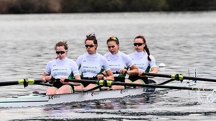 Emily Hegarty and Irish women's four crew book their place in A final at Games in Tokyo Image