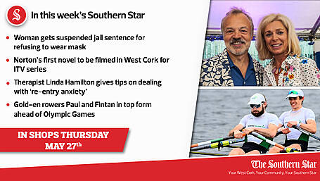 Graham Norton's novel to be filmed in West Cork; Woman gets suspended jail sentence for refusing to wear mask; Dealing with 're-entry anxiety'; Paul and Fintan in top form ahead of Olympic Games Image