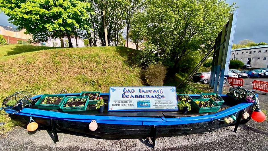 Bantry’s special replica boat very lovingly restored by local support Image