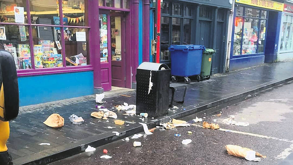 ‘Take away the takeaway wrappers’ plead Cllrs Image