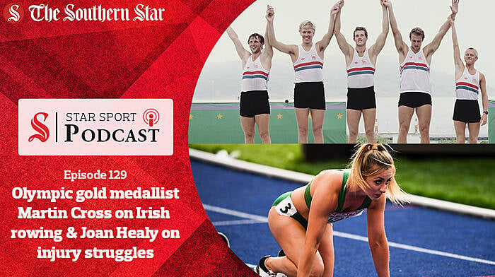 PODCAST: 1984 Olympic gold medallist Martin Cross on Irish rowing success and sprinter Joan Healy on her injury struggles Image