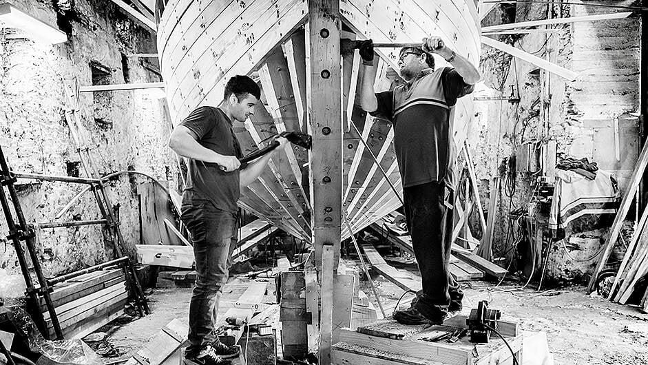 WATCH: Hegarty’s Boatyard - the last surviving wooden boatyard in Ireland Image