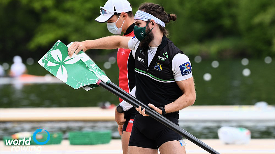 Heat wins for Paul O'Donovan and Fintan McCarthy, and Gary O'Donovan and Lydia Heaphy at World Cup in Lucerne Image