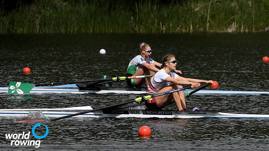 Silver bullet Lydia Heaphy stars at World Rowing Cup II while Gary O'Donovan just misses out on a medal Image