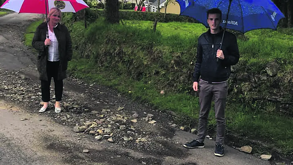 Mayor visits to see damage done by Ballinhassig floods Image