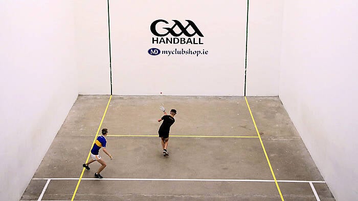 WEST CORK HANDBALL PART 1: Skibb and Ross battled it out in the 'West Cork handball championship' Image