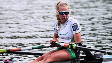 Silver medal shows that Skibb rower Lydia Heaphy is on the right path Image