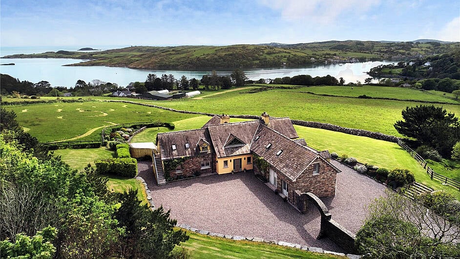 The house alone is a gem, but combined with all the other extras, such as tennis courts, stables, sea views, a boat house, all on nine acres, it’s elevated to something really spectacular.