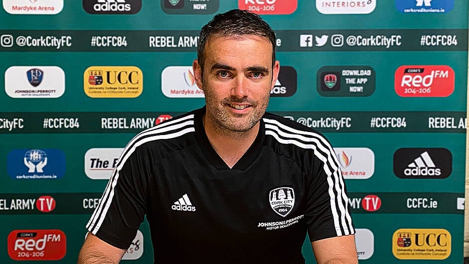 Bandon man Richie Holland excited by new role as Cork City FC assistant manager Image