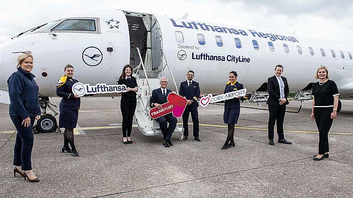 Cork Airport launch new Lufthansa service to Frankfurt Image