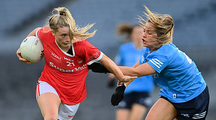 Three of Cork's Lidl Ladies National Football League game live on TG4 Image