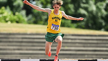 Bandon AC's Fionn Harrington is on track to reach the very top Image