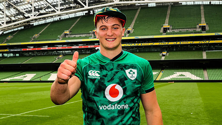 Skibbereen rugby star Gavin Coombes earns his first senior international cap for Ireland Image