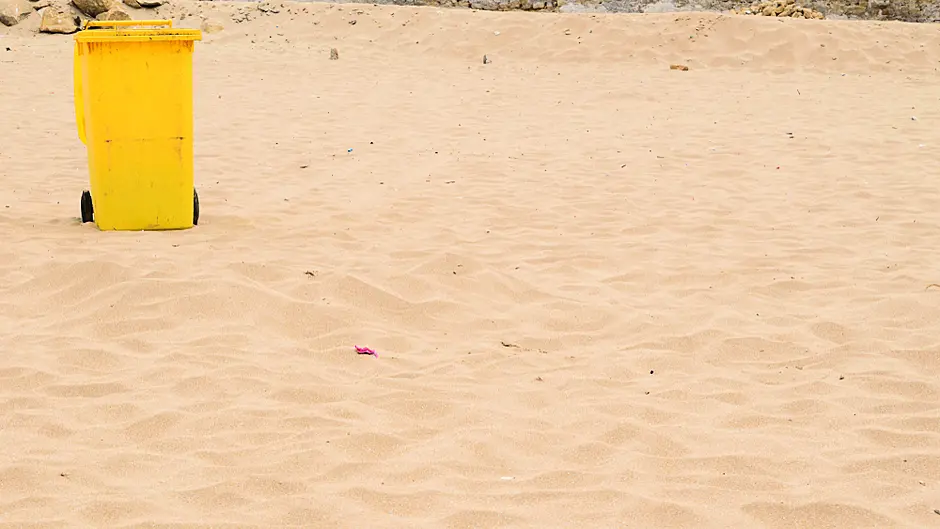 Bins are back at beaches in Council u-turn Image