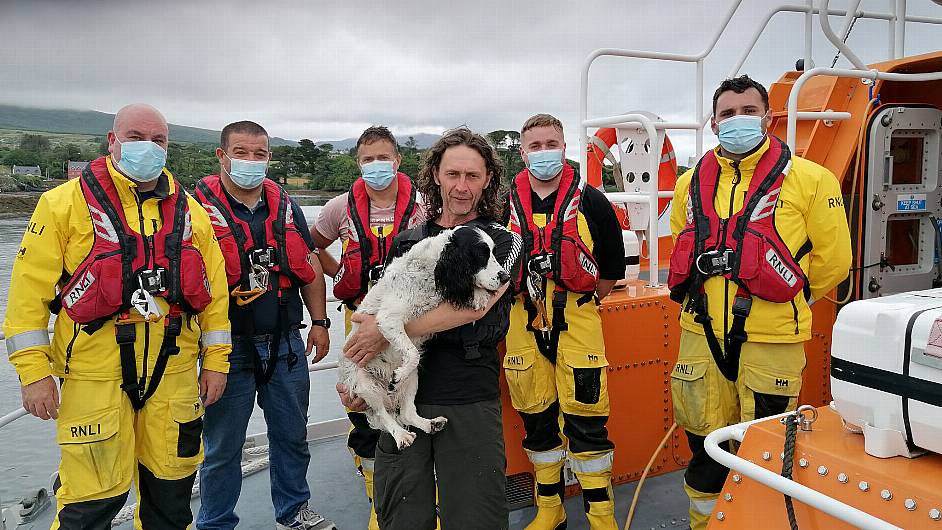 A ‘Lucky’ escape for Keith and his canine companion Image