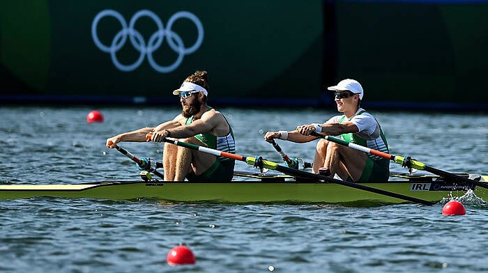 Impressive O'Donovan and McCarthy power to lightweight men's double heat win in Tokyo Image