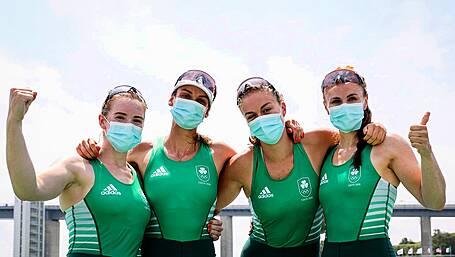 WOW! Kieran McCarthy reacts as Skibbereen rower Emily Hegarty claims bronze at Tokyo Olympics Image