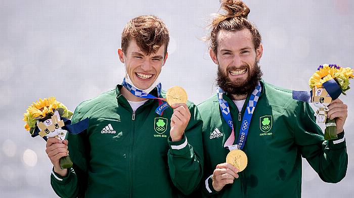 Olympic gold heroes Fintan and Paul shortlisted for World Rowing Award Image