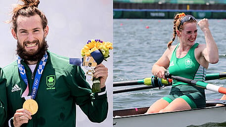 Skibbereen Olympic medallists Paul and Emily are related! Image