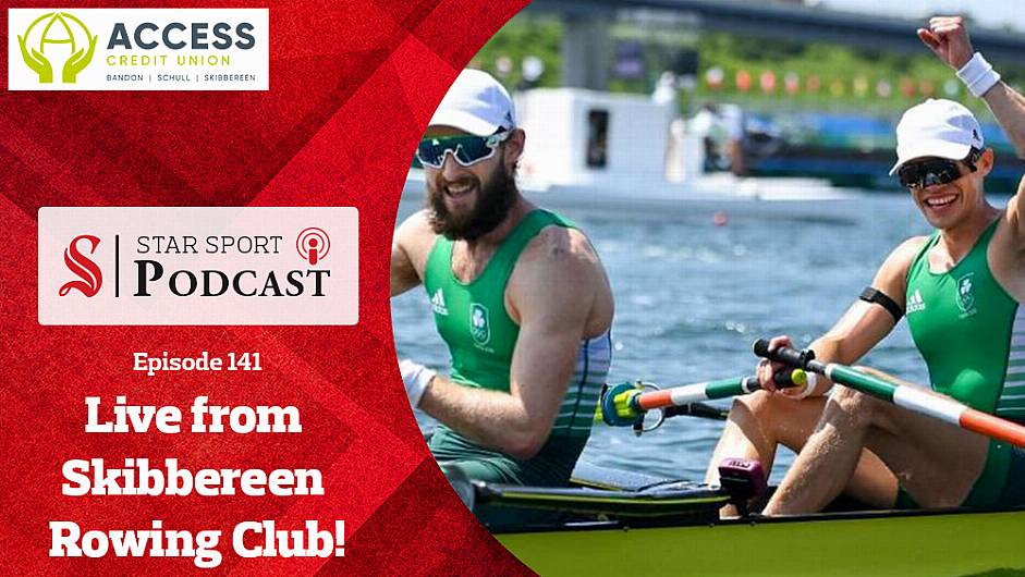 OLYMPICS PODCAST: Live from Skibbereen Rowing Club! PLUS music from James Mac Eoin Image