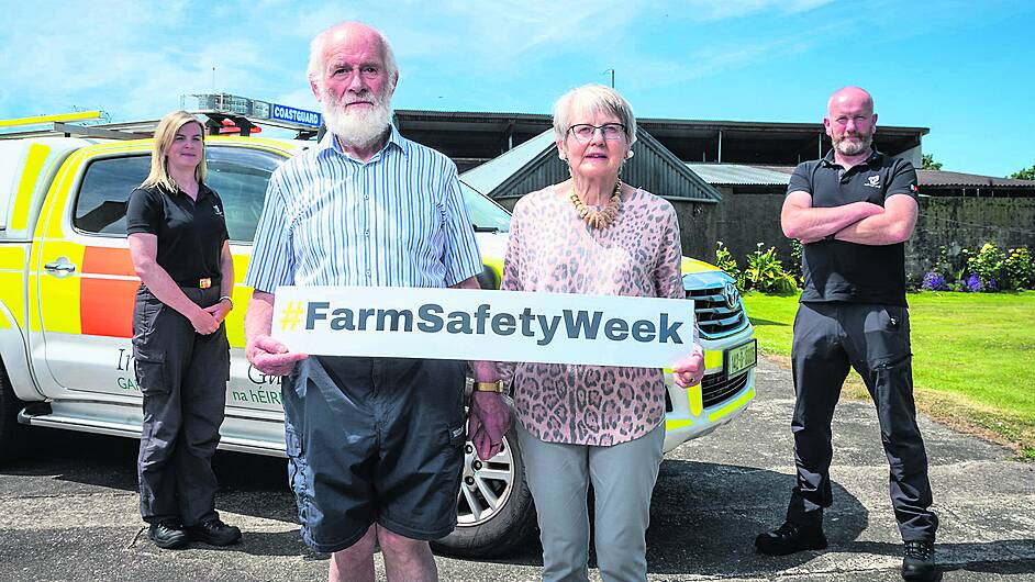 Eileen urges all farmers to rethink safety after her livestock accident Image