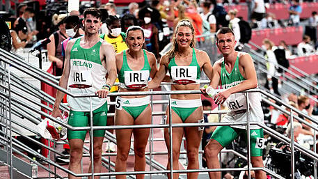 Eighth-place finish in Olympic final for Healy and Irish mixed 4x400m relay team Image