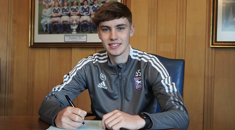 Riverstick teen Matt Healy is talk of the Town after signing Ipswich deal Image