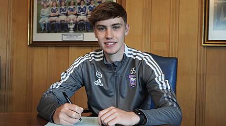 Riverstick teen Matt Healy is talk of the Town after signing Ipswich deal Image