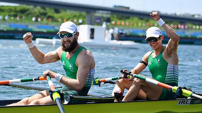 Olympic champs Fintan McCarthy and Paul O'Donovan in the running for World Rowing award Image