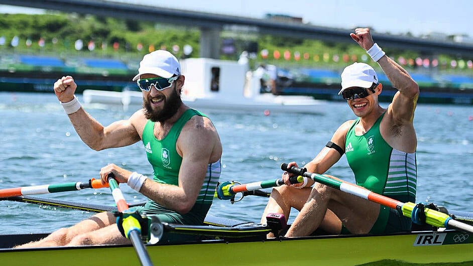 Paul O'Donovan and Fintan McCarthy cap perfect season with win at Henley Regatta Image