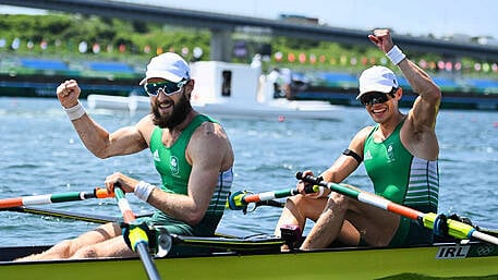 Paul O'Donovan and Fintan McCarthy cap perfect season with win at Henley Regatta Image