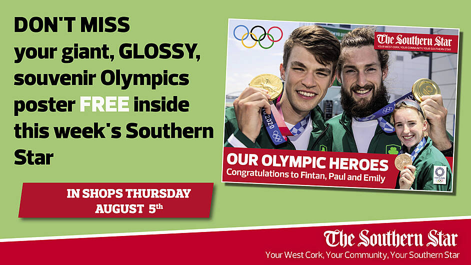 FREE: Don't miss your giant, GLOSSY, Olympic poster in this Thursday's Southern Star Image