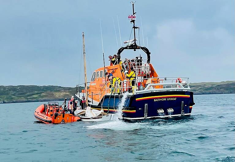 Baltimore RNLI called out twice within 12 hours Image