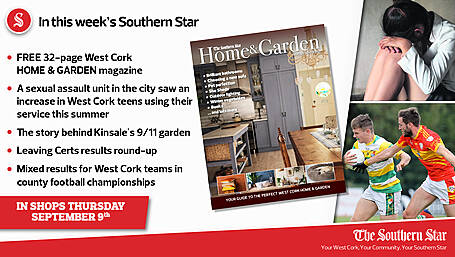 In this week's Southern Star: FREE West Cork HOME & GARDEN magazine, the story behind Kinsale's 9/11 garden & Image