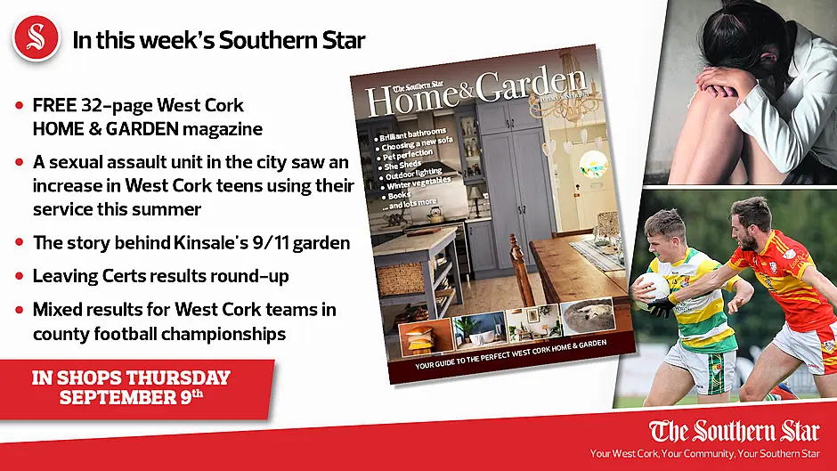 In this week's Southern Star: FREE West Cork HOME & GARDEN magazine, the story behind Kinsale's 9/11 garden & Image