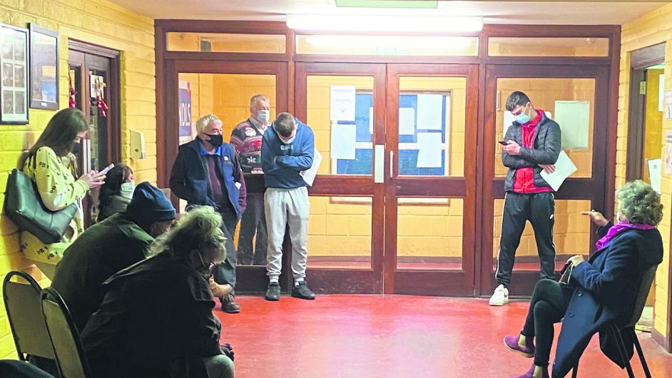 Gridlock at Skibb driving licence centre Image