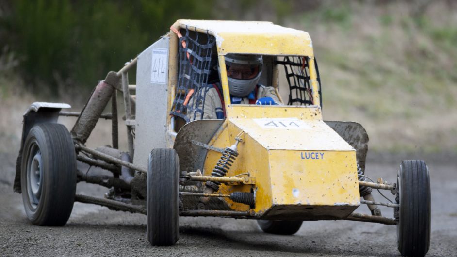 Autocross legend Jimmy Lucey (72) has no intention of parking up anytime soon Image